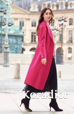 LILY COLLINS for Koradior Winter Campaign 2024