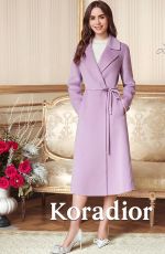 LILY COLLINS for Koradior Winter Campaign 2024
