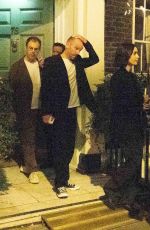 LILY COLLINS Leaves Soho House in London 10/12/2024