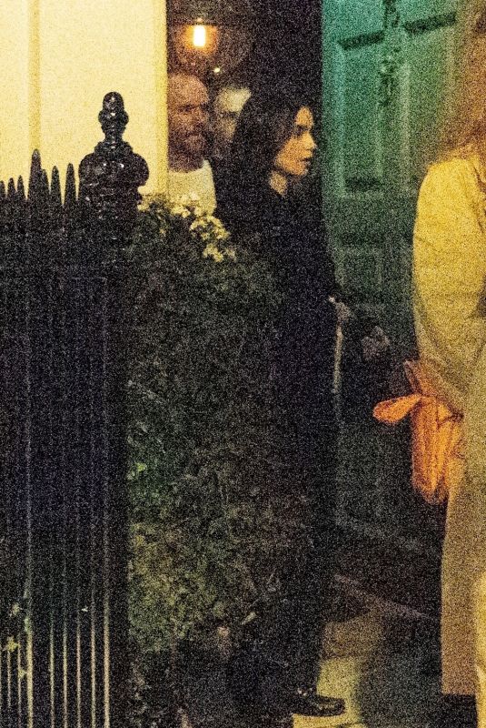 LILY COLLINS Leaves Soho House in London 10/12/2024