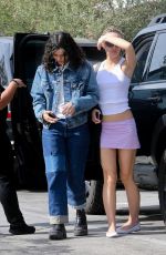 LILY-ROSE DEPP and 070 SHAKE Out for Lunch Date at Gracias Madre in West Hollywood 10/27/2024