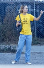 LILY-ROSE DEPP and and 070 SHAKE Shopping for Antiques in Los Angeles 10/23/2024