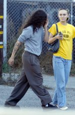LILY-ROSE DEPP and and 070 SHAKE Shopping for Antiques in Los Angeles 10/23/2024
