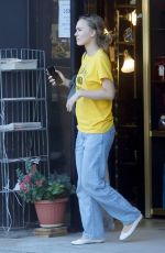 LILY-ROSE DEPP and and 070 SHAKE Shopping for Antiques in Los Angeles 10/23/2024