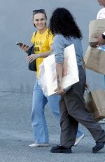 LILY-ROSE DEPP and and 070 SHAKE Shopping for Antiques in Los Angeles 10/23/2024