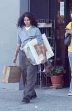 LILY-ROSE DEPP and and 070 SHAKE Shopping for Antiques in Los Angeles 10/23/2024