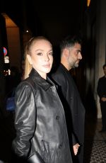 LINDSAY LOHAN Arrives at Costes Party in Paris 09/30/2024