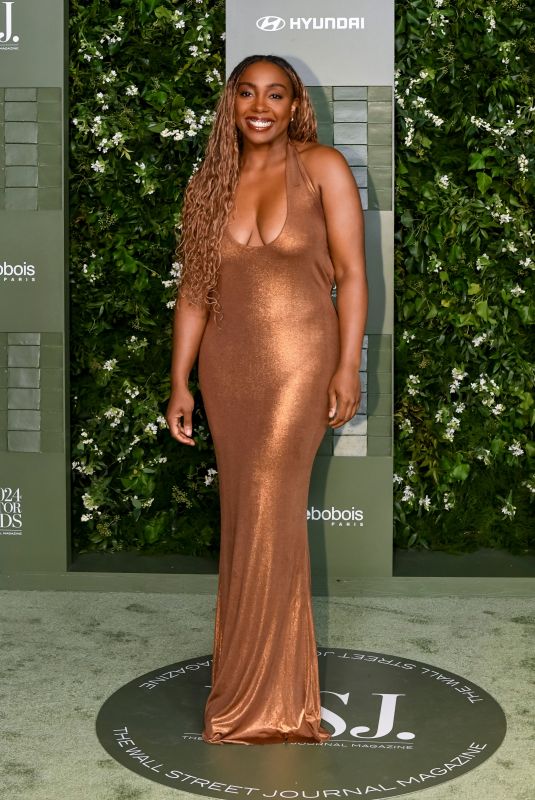 LINDSAY PEOPLES at WSJ. Magazine 2024 Innovator Awards in New York 10/29/2024