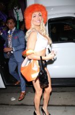 LINDSEY PELAS Arrives at Unruly Agency Party in Los Angeles 10/26/2024