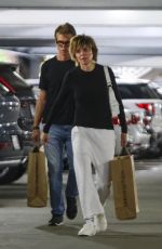 LISA RINNA and Harry Hamlin at Westfield Mall in Sherman Oaks 10/11/2024
