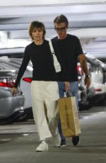 LISA RINNA and Harry Hamlin at Westfield Mall in Sherman Oaks 10/11/2024
