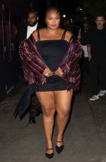 LIZZO Out for Dinner at Carbone in New York 09/30/2024