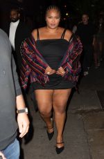 LIZZO Out for Dinner at Carbone in New York 09/30/2024