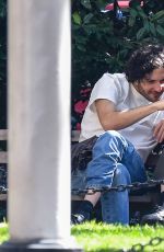 LORDE and Jim-E Stack Out in New York 10/12/2024
