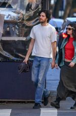 LORDE and Jim-E Stack Out in New York 10/12/2024