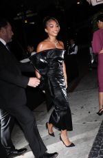 LORI HARVEY Arrives at a Max Mara Event at Chateau Marmont in West Hollywood 10/23/2024