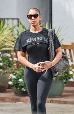 LORI HARVEY Leaves Pilates Class in Los Angeles 10/27/2024