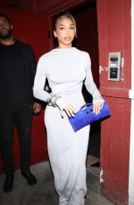 LORI HARVEY Night Out at Funke
