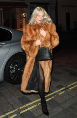 LOTTIE MOSS Arrives at Chiltern Firehouse in London 10/24/2024