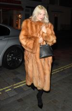 LOTTIE MOSS Arrives at Chiltern Firehouse in London 10/24/2024