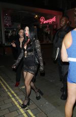 LOTTIE MOSS Arrives at Hallowzeem Party at The Conduit Club in Covent Garden 10/25/2024
