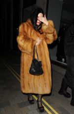 LOTTIE MOSS Arrives at Hallowzeem Party at The Conduit Club in Covent Garden 10/25/2024