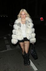 LOTTIE MOSS Arrives at Relaunch Party for Karaoke Box