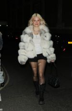 LOTTIE MOSS Arrives at Relaunch Party for Karaoke Box