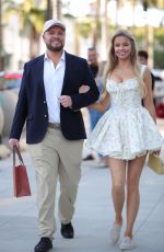 LOUISA WARWICKS Out Shopping on Rodeo Drive in Beverly Hills 10/19/2024