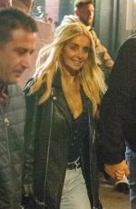 LOUISE REDKNAPP and Drew Michael Night Out in London 10/12/2024