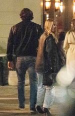 LOUISE REDKNAPP and Drew Michael Night Out in London 10/12/2024