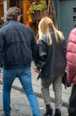 LOUISE REDKNAPP and Drew Michael Out in London 10/26/2024