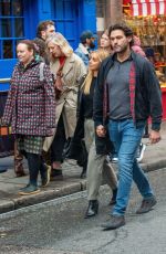 LOUISE REDKNAPP and Drew Michael Out in London 10/26/2024