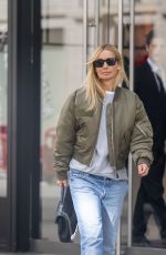 LOUISE REDKNAPP Out Shopping on Bond Street in London 10/04/2024