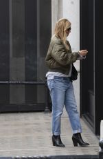 LOUISE REDKNAPP Out Shopping on Bond Street in London 10/04/2024