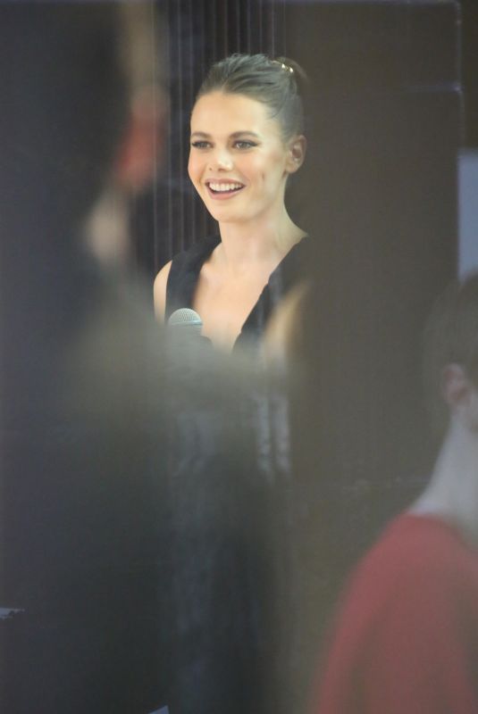 LUCIA HAWLEY at New Longines Store on Market Street in Sydney 10/10/2024