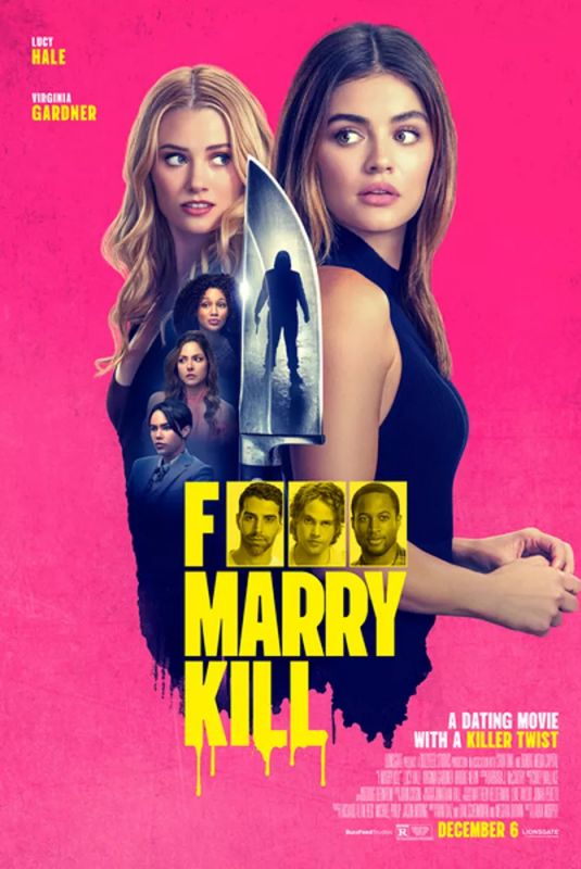 LUCY HALE and VIRGINIA GARDNER - F***  Marry Kill Posters and Promos 2024
