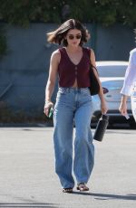 LUCY HALE Out and About in Hollywood 10/08/2024