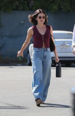 LUCY HALE Out and About in Hollywood 10/08/2024
