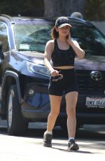 LUCY HALE Out Hiking in Los Angeles 09/30/2024