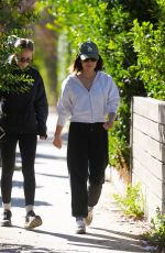 LUCY HALE Out Hiking with a Friend in Studio City 10/22/2024
