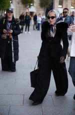 MADONNA Arrives at Her Hotel in Paris 10/28/2024