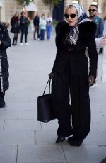 MADONNA Arrives at Her Hotel in Paris 10/28/2024