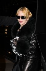 MADONNA Leaves Restaurant Le Square Trousseau in Paris 10/27/2024