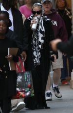 MADONNA Out and About in New York 10/26/2024