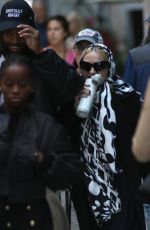 MADONNA Out and About in New York 10/26/2024
