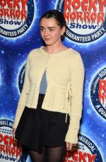 MAISIE WILLIAMS at Press Night Performance of Rocky Horror Show at Dominion Theatre in London 09/10/2024