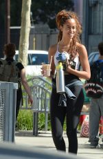 MALIA OBAMA Leaves a Gym with a Friend in Los Angeles 10/19/2024