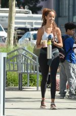 MALIA OBAMA Leaves a Gym with a Friend in Los Angeles 10/19/2024