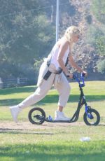 MALIN AKERMAN Out at a Local Park in Los Feliz 10/05/2024
